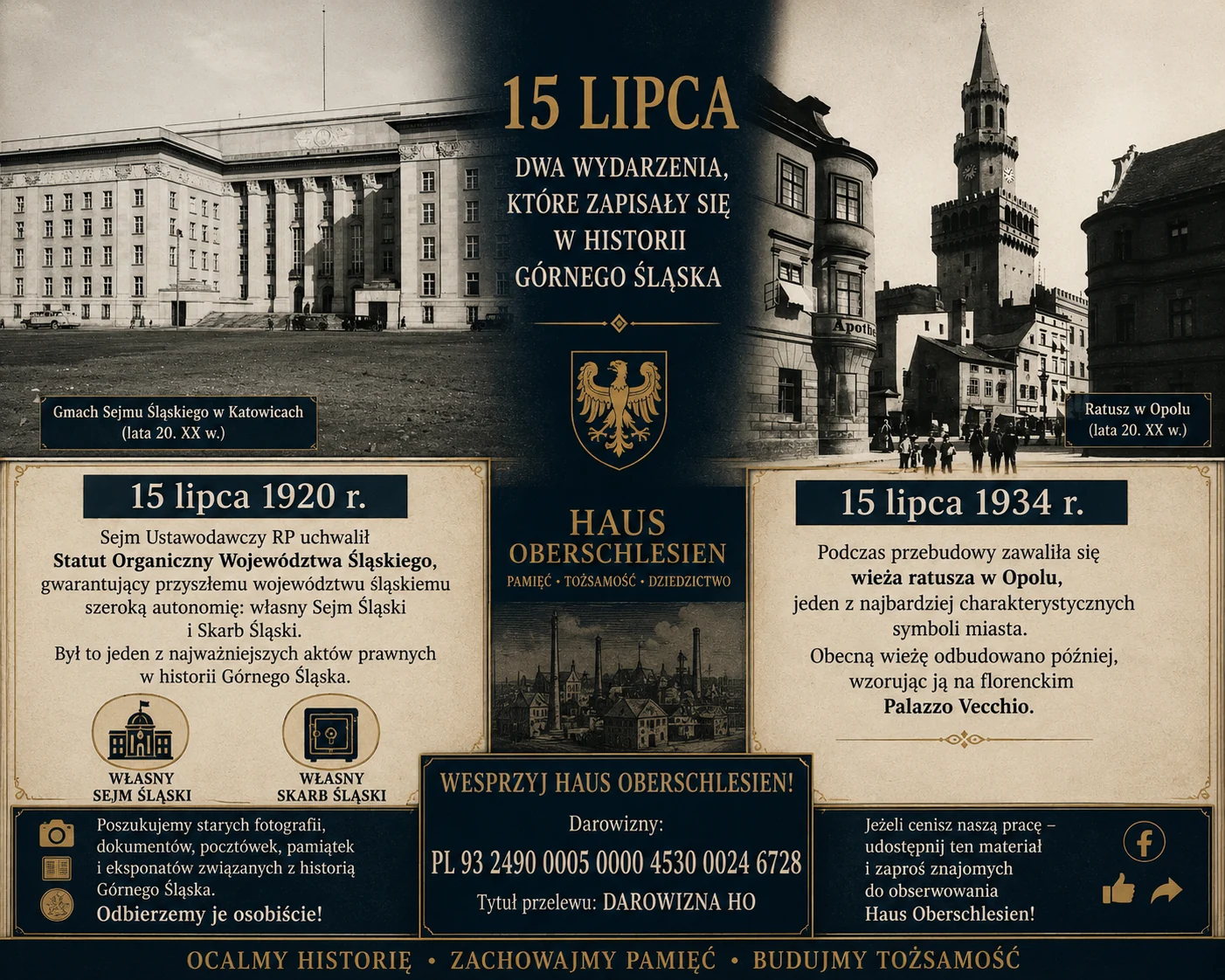 15 lipca w historii Górnego Śląska