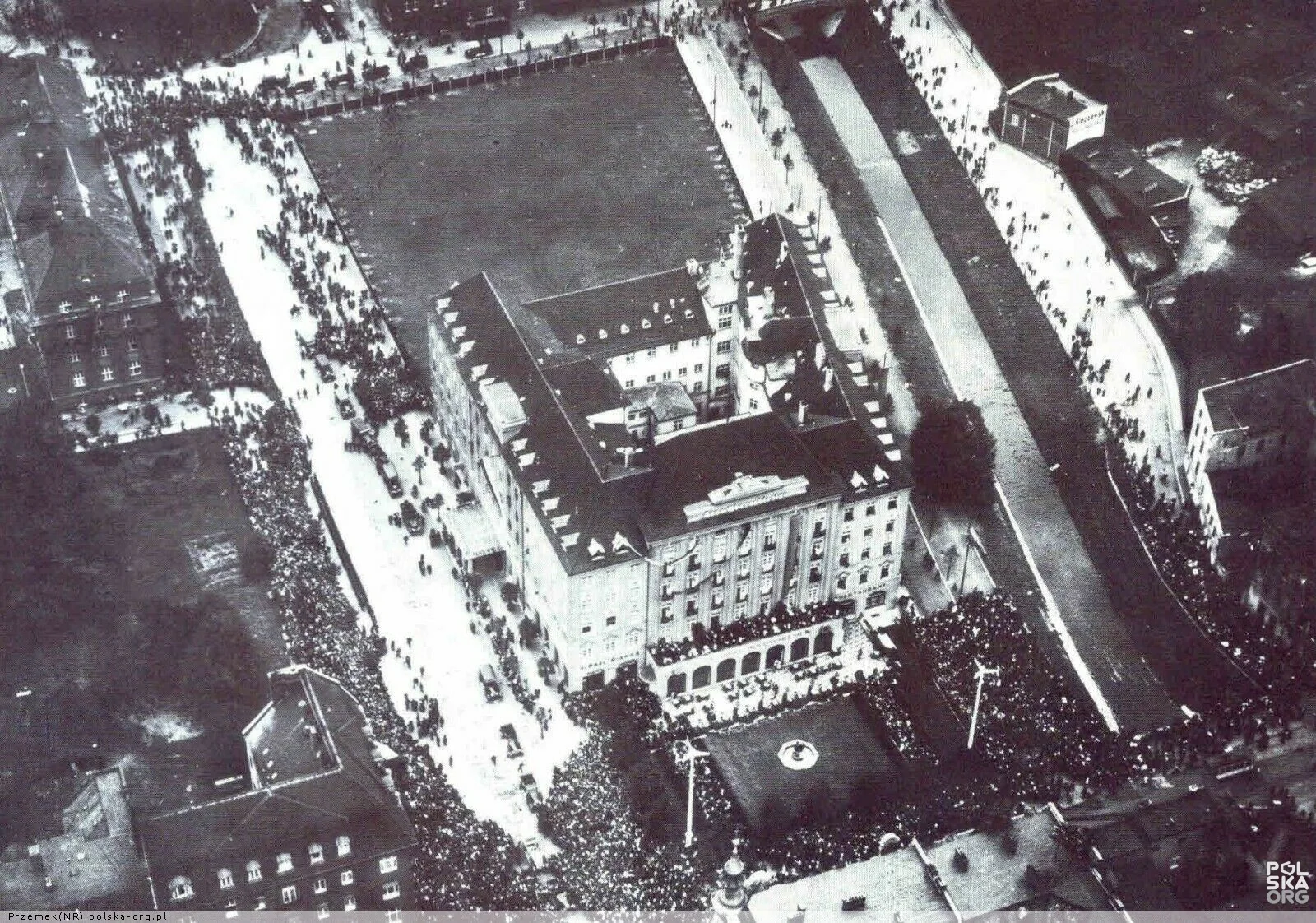 Gliwice z lotu ptaka